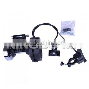 17b Adjustable Indoor Exercise Bike Stand, Bicycle Trainer Stand - Red photo-2