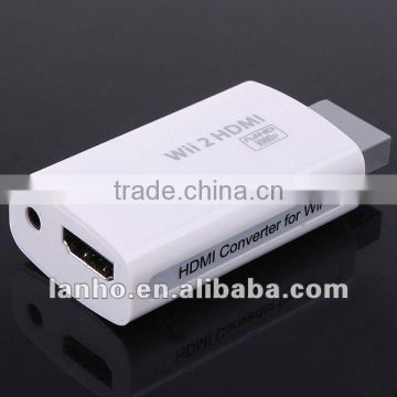 1080P 720P HD Wii to HDMI Converter Output Upscaling Adapter