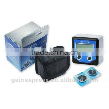Digital Bevel Box Gauge Angle Protractor With 3 Strong Disk Magnet Waterproof Inclinometer photo-2