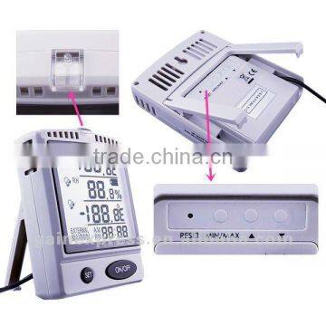 Built-in Internal & External Sensor Probe 0~50 Degree C Range /Professional Humidity and Temperature SD Data Logger photo-4