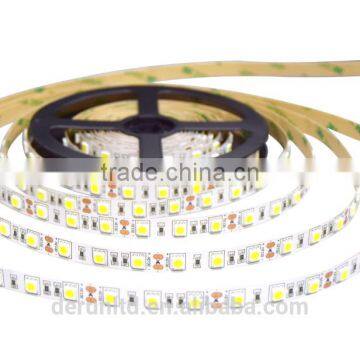 5M waterproof 14.4w/m SMD5050 60 leds White RGB 12V flexible led strip light