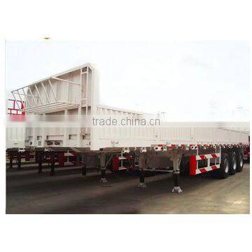 40FT Flated Cargo Semi-Trailer With 40T 3 Axles For Sale photo-3