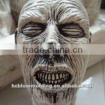 OEM BLOW MOLDING plastic skull Halloween Plastic Flashing Skull for sale