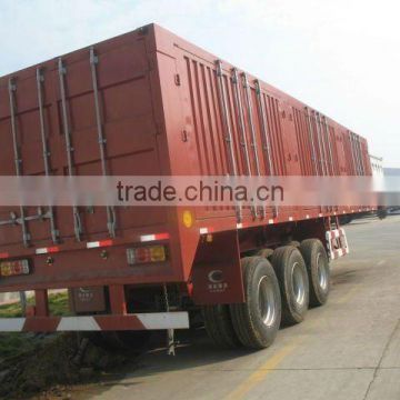 3axles van trailer