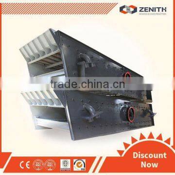 Zenith simple structure vibrating screen for limeston with low price