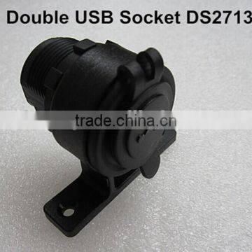 Panel Mount Dual USB Socket