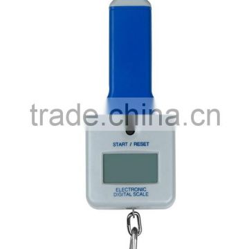 Customizable blue blacklight function digital hanging scale