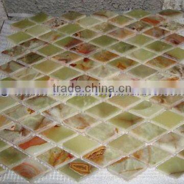 Factory Price MULTI GREEN ONYX MOSAIC TILES COLLECTIONS photo-5