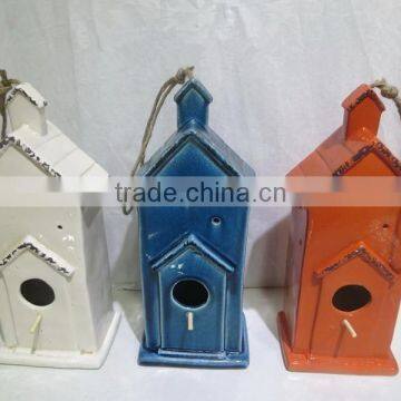 Ceramic colorful cheap bird cage