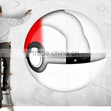 Pokemon Go Pokeball Hot Sales Porjector Power Bank 12000mah Poke Luminescent Ball Mobile Charger photo-3