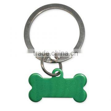 Hot Selling Cheap Bone Shaped Keychain Aluminum Keychain