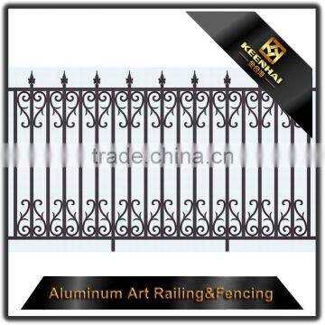 Villa Garden Decoration Powder Coated Laser Cut Aluminum Garden Fence Panels
