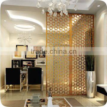 Laser Cut Stainless Steel Decorative Room Divider Door