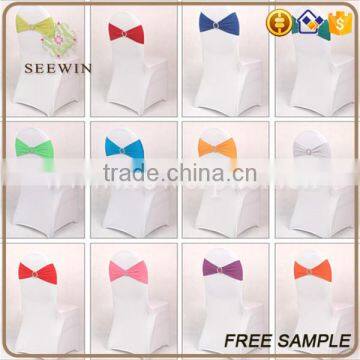 Polyester Elastic Spandex Chair Band With Buckle photo-6