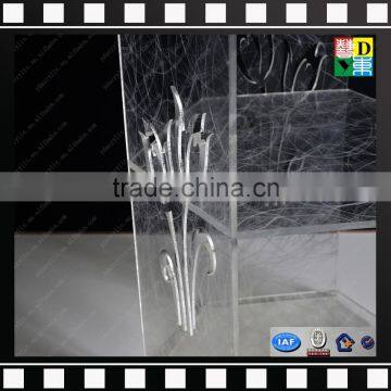 Modern Design Acrylic Bed Side Lamp Table PMMA Narrow Side Table From China Manufacturer photo-4