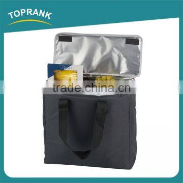 Cheap Wholesale Promotional Blank Soft 600D Insulated Tote Cooler Bag for Frozen Food photo-5