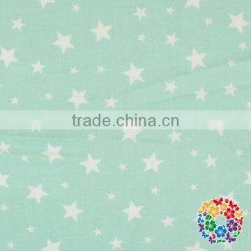 100% Cotton Fabric Printed Flowers & Stars Woven Fabric For Sale photo-4