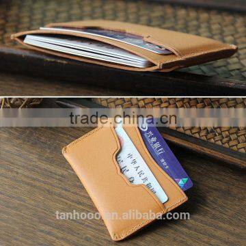 Custom Personalized Unisex PU Leather Card Holder Simple Design Card Pocket photo-6