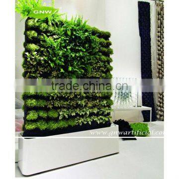 GNW GLW069 Green Wall Module Samll Piece Artificial Plants for garden landscaping