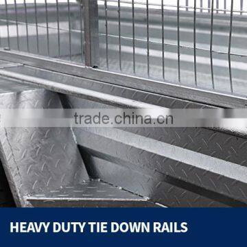 NEW 8x5 Tandem Box Trailer 900MM CAGE Fully Welded GALVANISED ATM 2000kg FOR SALE photo-6