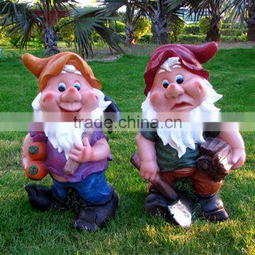 Christmas Garden Statue Decorations Resin Dwarf Cartoon photo-4