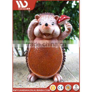 Resin Craft Best Sellers Animal Design Resin Craft Battery Garden Light With Timer photo-2