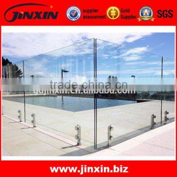 JINXIN mirror polish spigot for frameless glass swimming pool fencing balustrade