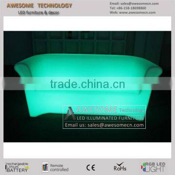 Luxury Lounge Loveseat / Led Glowing Loveseat