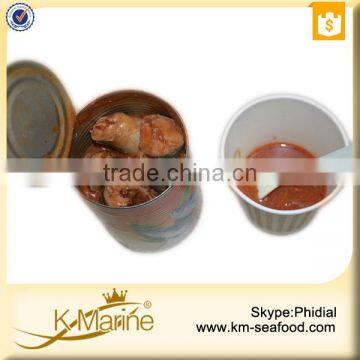 2015 Easy Open End Canned Geisha Mackerel Fish in Tomato Sauce photo-6