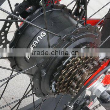 Green Power 48V 500W Fat Tire Small Folding Electric Bike for Wholesale photo-2