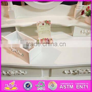 2016 Wholesale High Quality Solid Wooden Make up Vanity W08H058 photo-4