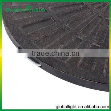 Fan Shaped Resin Base For Cross Base Umbrella photo-6