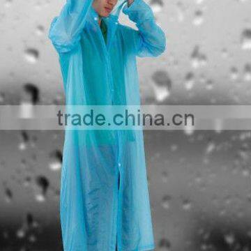 High quality blue raincoats