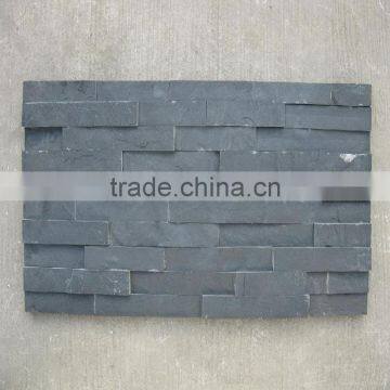 Decorative Wall Black Slate Natural Culture Stone photo-2