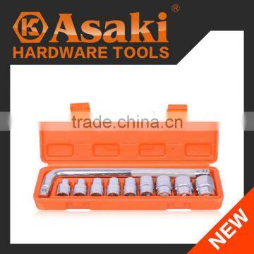 AK-9768 10 PCS CRV 1/2" DR.socket wrench set