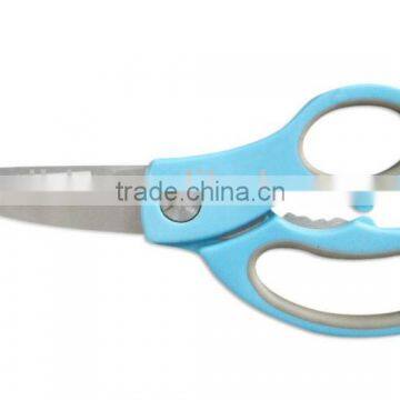 color TPR handle kitchen scissors