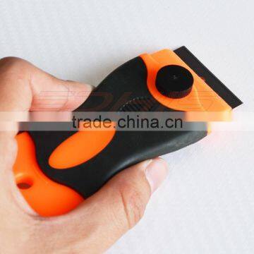 Lottery Ticket Scraper Rubber Spatula Plastic Scraper Felt Squeegee With 1.5 Inch Blade photo-3