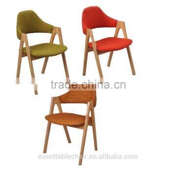 Solid Wood Dining Furniture Dining Chair Table Restaurant Chair Table photo-2