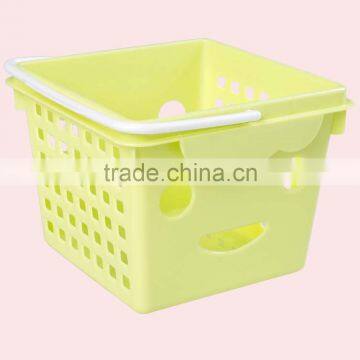 Household Receive Basket Hand Woven Plastic Basket photo-3