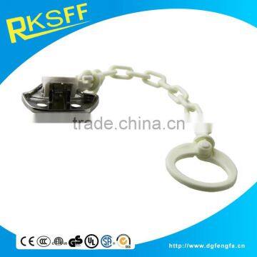 Eco-friendly Material Diamond Shape Baby Pacifier Clip for Baby Gifts photo-4