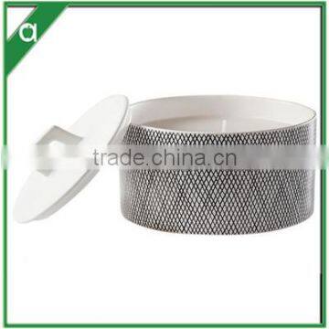 Large Luxury Scented Candle in Large Ceramic Candleholder With Ceramic Lid photo-2