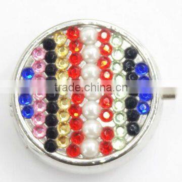 fancy colorful rhinestone Pill Box PB019