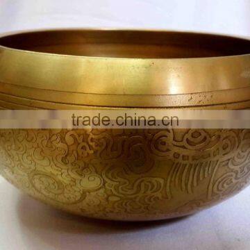 Best Selling Buddha Eye Tibetan Healing Meditation Singing Bowl photo-3