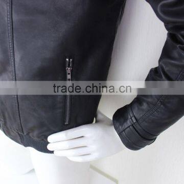 2015 Mens Fashion Leather Jacket Spain photo-4