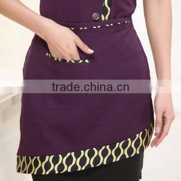 2015 Luxury Fabrics For Italian Custom Restaurant Hotel Waiter Waitress Uniform photo-2