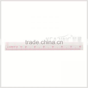 Kearing High Quality Garment Scale Rulers 1/4, 1/5,sanwich Line Flexible Plastic Ruler #8502 photo-3
