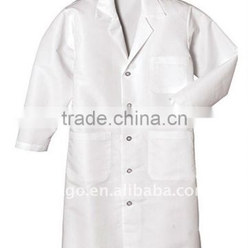 White doctor's coat for hospital