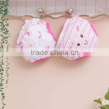 mom and bab 2013 baby clothing 100% cotton embroider training pants underwear