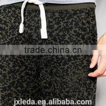 Custom Men Fashion Tapered Full Camo Print Sweat Trousers, Fitness Casual Training Gym Pants OEM photo-3