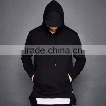 Sweatshirt With Custom Printed Slogan And Hood Mens Pullover Hip Hop Style Sweatshirt 70% Cotton 30% Polyester Main Fabric Hoody photo-2